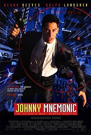 Cover image of the movie Johnny Mnemonic (1995)
