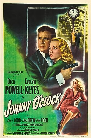 Cover image of the movie Johnny O'Clock (1947)