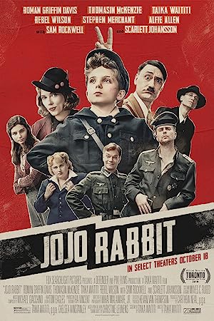Cover image of the movie Jojo Rabbit (2019)