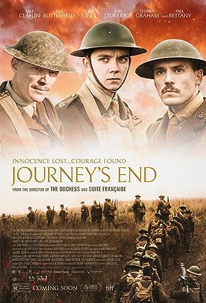 Cover image of the movie Journey's End (2017)