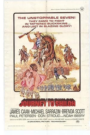 Cover image of the movie Journey to Shiloh (1968)