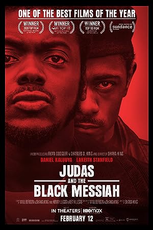Cover image of the movie Judas and the Black Messiah (2021)