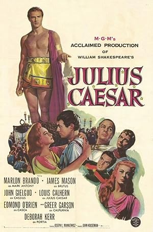 Cover image of the movie Julius Caesar (1953)