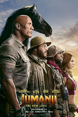 Cover image of the movie Jumanji: The Next Level (2019)