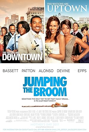 Cover image of the movie Jumping the Broom (2011)