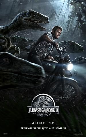 Cover image of the movie Jurassic World (2015)