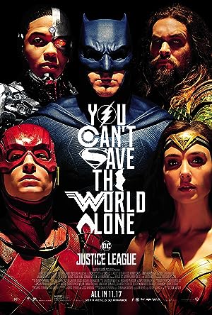Cover image of the movie Justice League (2017)