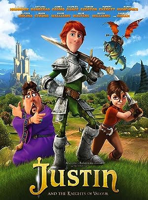Cover image of the movie Justin and the Knights of Valour (2013)