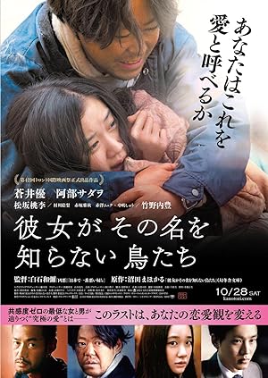 Cover image of the movie Kanojo ga sono na wo shiranai toritachi (2017)