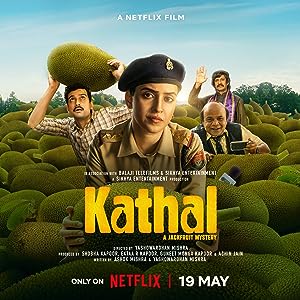 Cover image of the movie Kathal: A Jackfruit Mystery (2023)