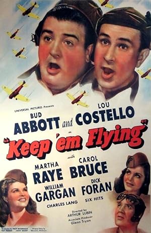 Cover image of the movie Keep 'Em Flying (1941)