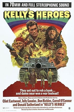 Cover image of the movie Kelly's Heroes (1970)