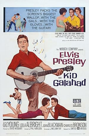 Cover image of the movie Kid Galahad (1962)