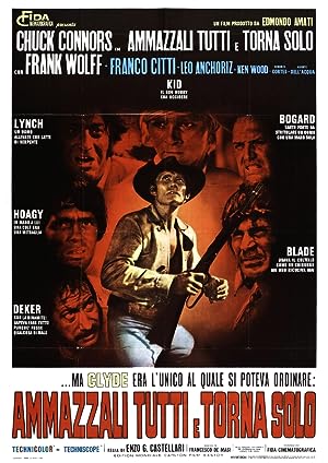 Cover image of the movie Kill Them All and Come Back Alone (1968)