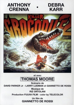 Cover image of the movie Killer Crocodile 2 (1990)