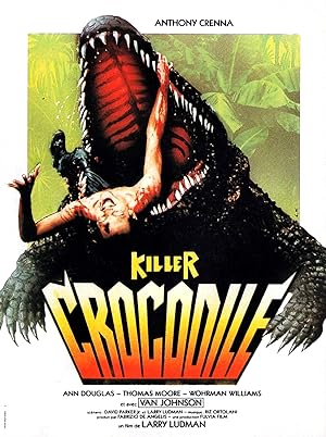 Cover image of the movie Killer Crocodile (1989)