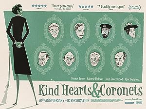Cover image of the movie Kind Hearts and Coronets (1949)