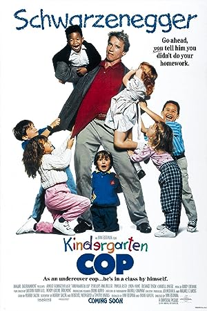 Cover image of the movie Kindergarten Cop (1990)
