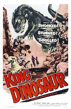 Cover image of the movie King Dinosaur (1955)
