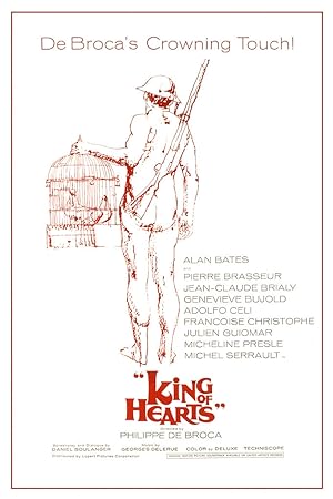 Cover image of the movie King of Hearts (1966)