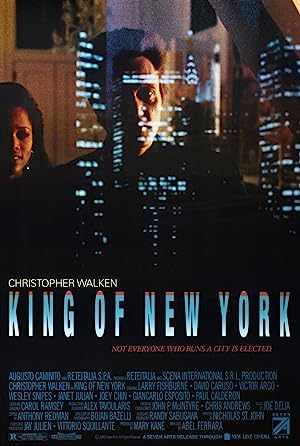 Cover image of the movie King of New York (1990)