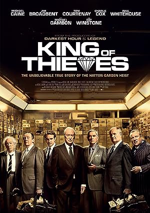 Cover image of the movie King of Thieves (2018)