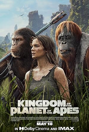 Cover image of the movie Kingdom of the Planet of the Apes (2024)