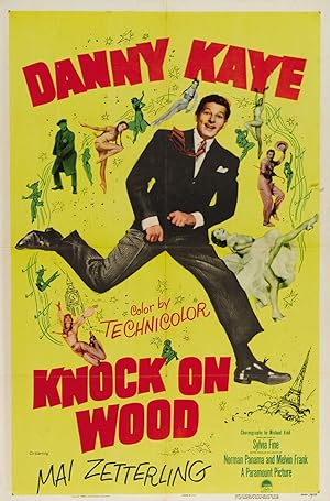 Cover image of the movie Knock on Wood (1954)