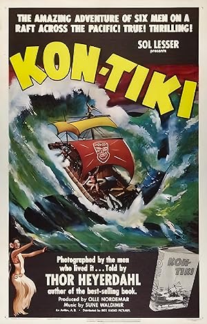 Cover image of the movie Kon-Tiki (1950)