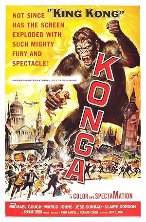 Cover image of the movie Konga (1961)