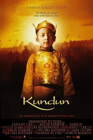Cover image of the movie Kundun (1997)