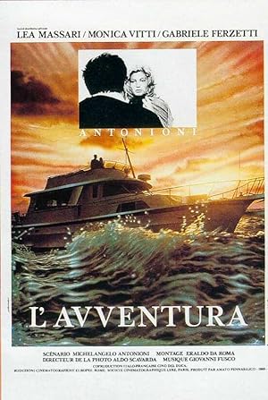 Cover image of the movie L'Avventura (1960)