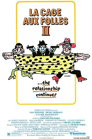 Cover image of the movie La Cage aux Folles II (1980)
