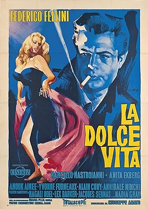 Cover image of the movie La Dolce Vita (1960)