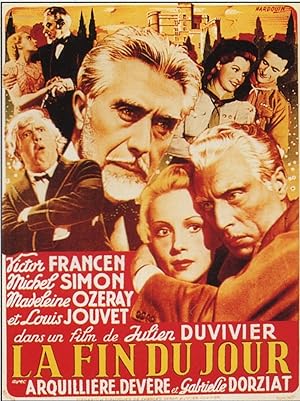 Cover image of the movie La fin du jour (1939)