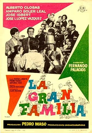 Cover image of the movie La gran familia (1962)