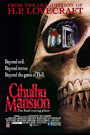 Cover image of the movie La mansión de los Cthulhu (1992)