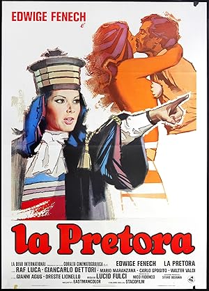 Cover image of the movie La pretora (1976)
