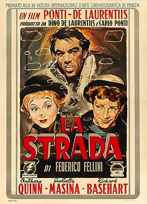 Cover image of the movie La strada (1954)