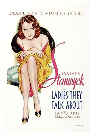 Cover image of the movie Ladies They Talk About (1933)