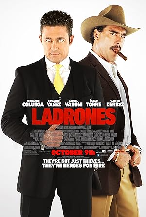 Cover image of the movie Ladrones (2015)