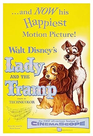 Cover image of the movie Lady and the Tramp (1955)