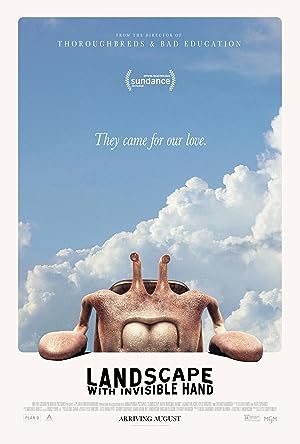 Cover image of the movie Landscape with Invisible Hand (2023)