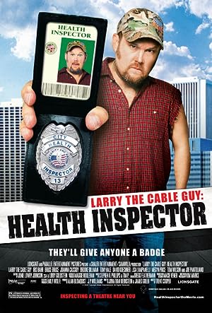 Cover image of the movie Larry the Cable Guy: Health Inspector (2006)