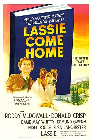Cover image of the movie Lassie Come Home (1943)