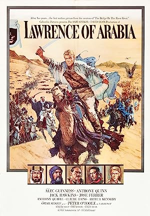 Cover image of the movie Lawrence of Arabia (1962)
