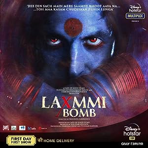 Cover image of the movie Laxmii (2020)