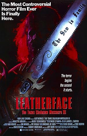 Cover image of the movie Leatherface: Texas Chainsaw Massacre III (1990)