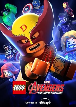 Cover image of the movie Lego Marvel Avengers: Mission Demolition (2024)