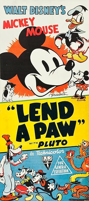 Cover image of the movie Lend a Paw (1941)